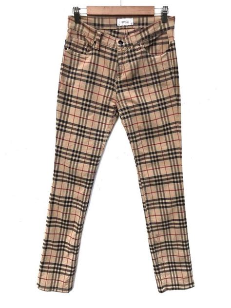 burberry inspired plaid pants